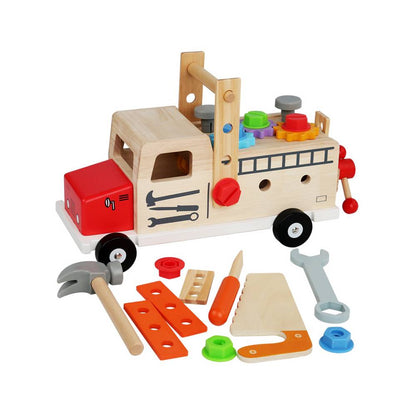 Wooden Multi-Activity Learning Toy for kids and family play, image 1