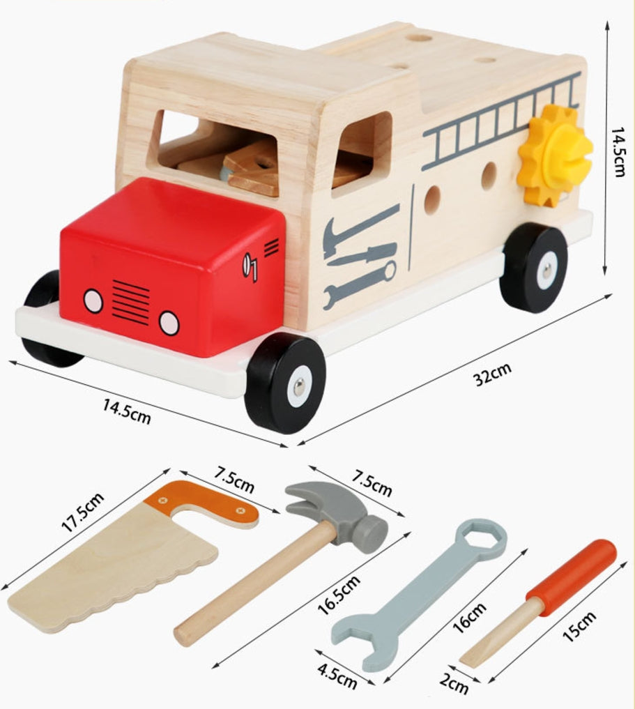 Wooden Multi-Activity Learning Toy for kids and family play, image 5
