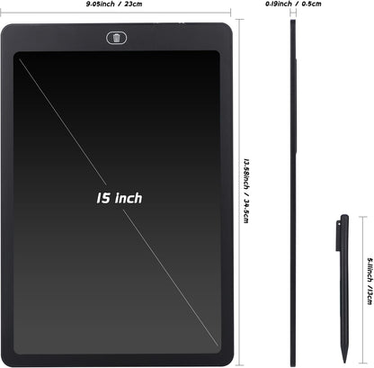 LCD writing tablet with colorful pressure sensitive screen
