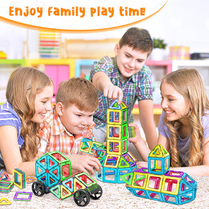 Magnetic blocks suitable for home and preschool learning
