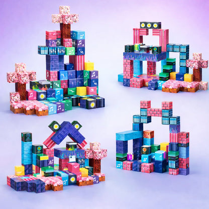 Magnetic Building Blocks Set - Electric Carnival for kids and family play, image 7