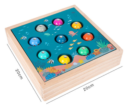 Wooden Fishing Game - Fishing Game for kids and family play, image 8