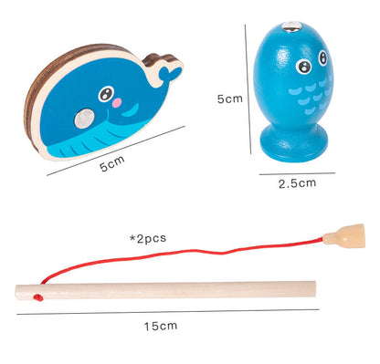 Wooden Fishing Game - Fishing Game for kids and family play, image 7
