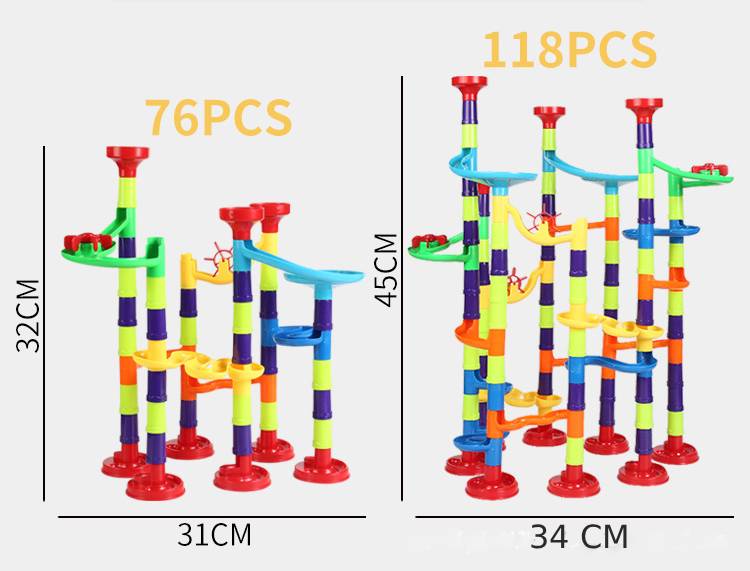 Marble Run Building Set - Deluxe Set for kids and family play, image 15