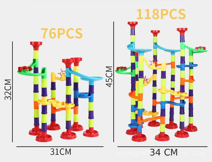 Marble Run Building Set - Deluxe Set for kids and family play, image 15