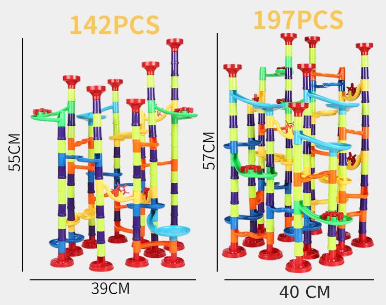 Marble Run Building Set - Deluxe Set for kids and family play, image 16