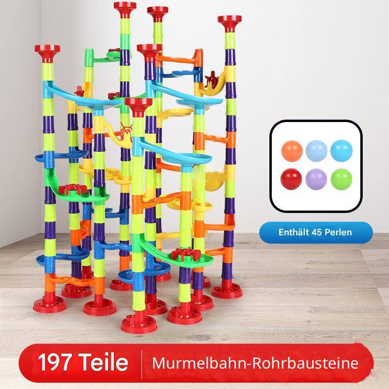 Marble Run Building Set - Deluxe Set for kids and family play, image 6
