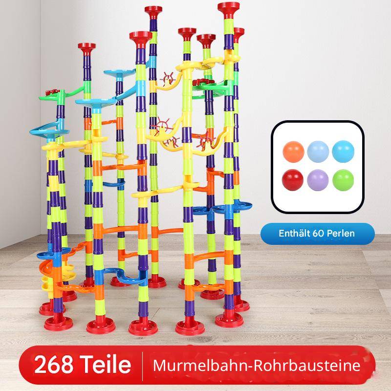 Marble Run Building Set - Deluxe Set for kids and family play, image 7