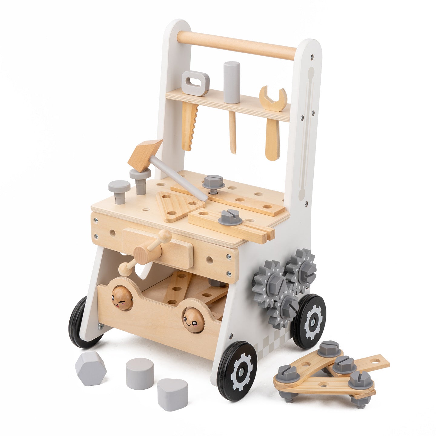 Wooden Baby Walker - Baby Walker for kids and family play, image 1