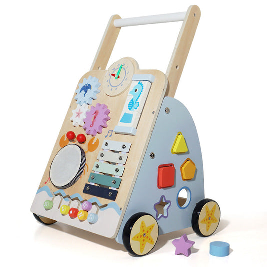 Wooden Baby Walker - With Xylophone for kids and family play, image 1