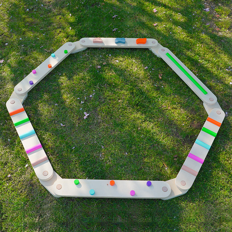 Wooden Balance Board for kids and family play, image 7