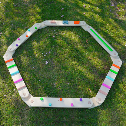 Wooden Balance Board for kids and family play, image 7