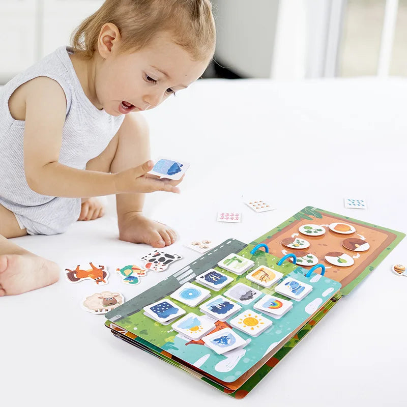 Baby Sensory Cloth Book Set - Classic Set for kids and family play, image 2
