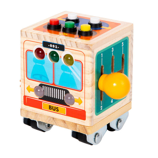 Busy Bus - Analogschalter & Feinactivity for kids and family play, image 1