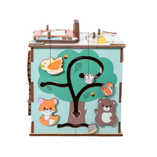 Marble Run Building Set - Busy House for kids and family play, image 1