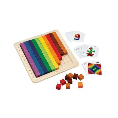 Wooden Math Learning Toy - Deluxe Set for kids and family play, image 1