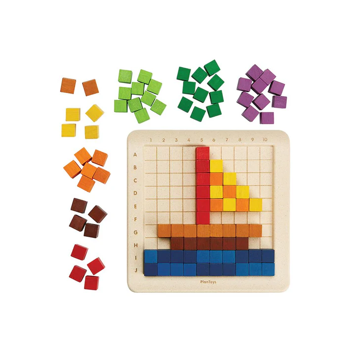 Wooden Math Learning Toy - Deluxe Set for kids and family play, image 8