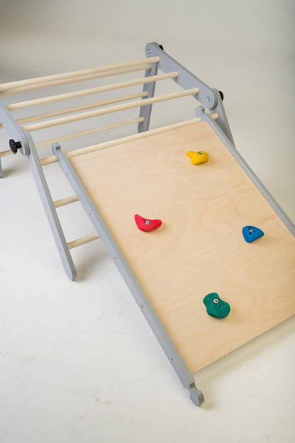 Wooden Climbing Triangle for kids and family play, image 8