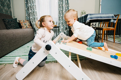 Wooden Climbing Triangle for kids and family play, image 5