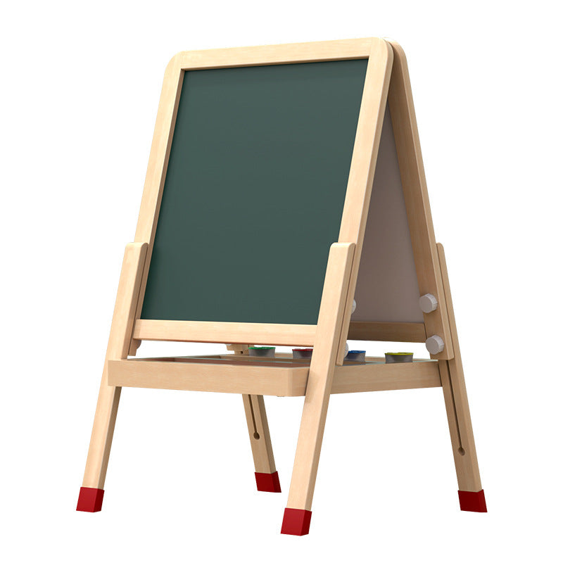 Kidsstaffelei Wooden - H Henverstellbare Maltafel With Whiteboard & for kids and family play, image 1