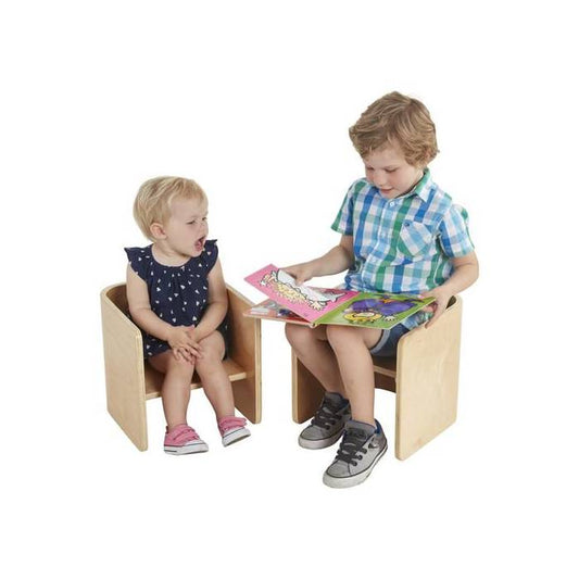 2-in-1 Kids Step Stool - High Chair for kids and family play, image 1