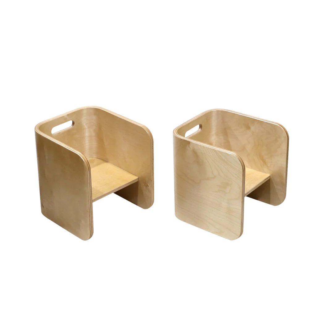 2-in-1 Kids Step Stool - High Chair for kids and family play, image 7