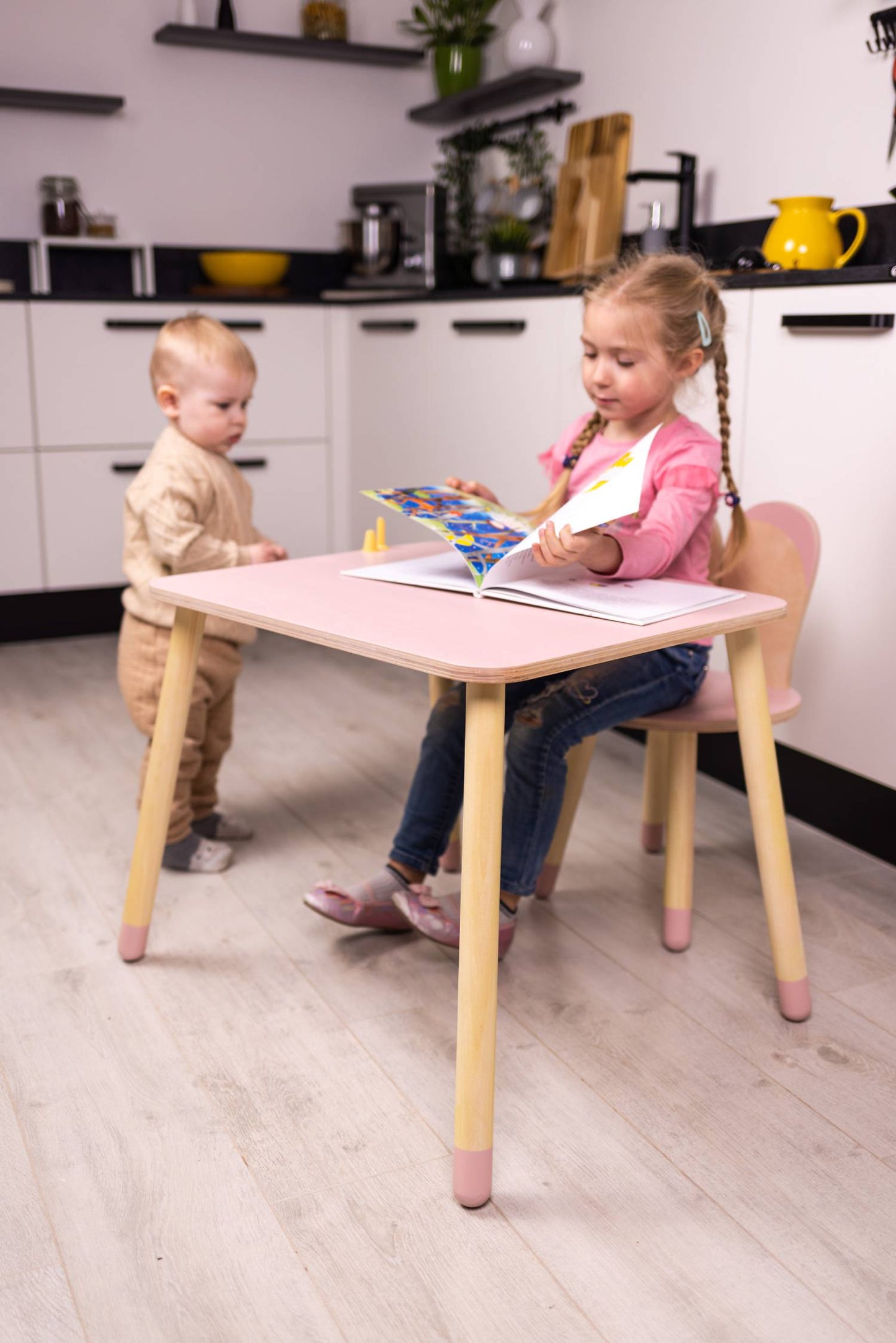 Kids Table and Chair Set - Table Chair for kids and family play, image 5