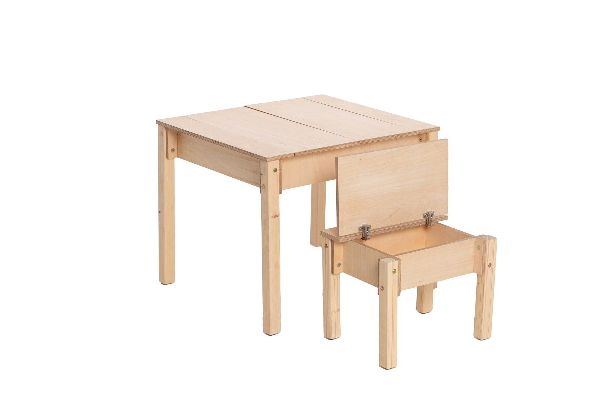 2-in-1 Kids Step Stool - with Storage for kids and family play, image 3