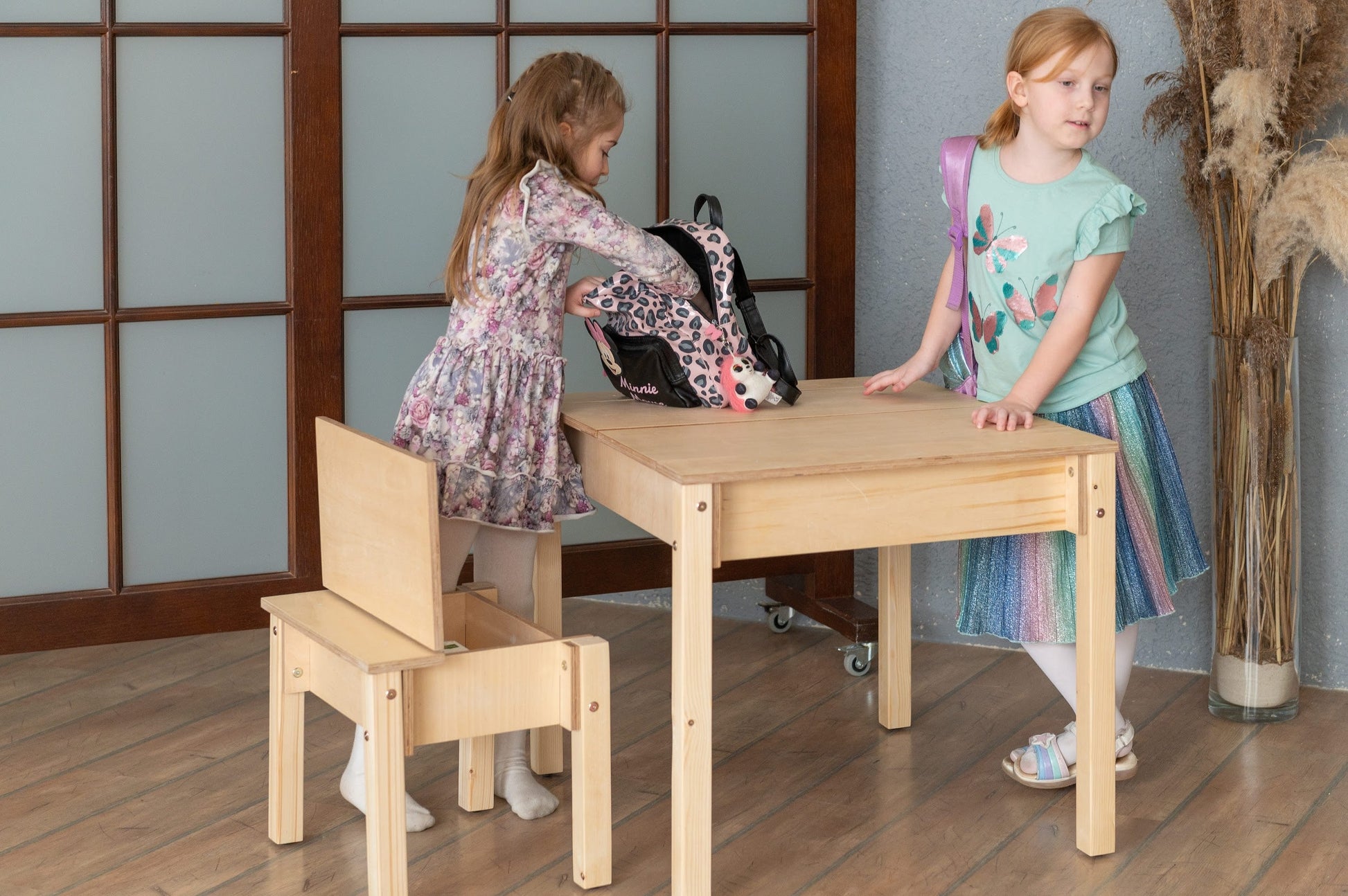 2-in-1 Kids Step Stool - with Storage for kids and family play, image 2