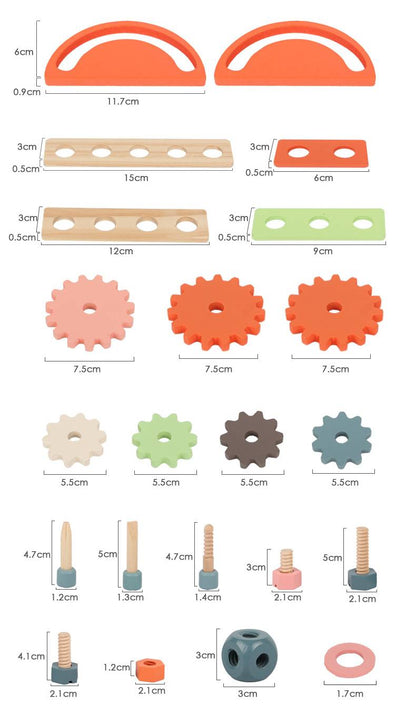 Kids Wooden Workbench - with Storage for kids and family play, image 12