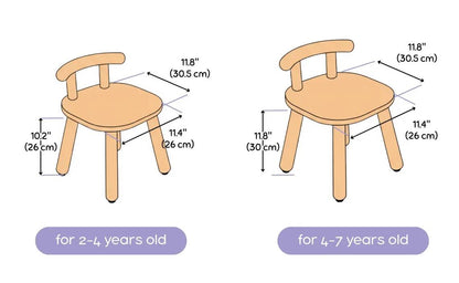 Wooden Kids Chair - Chair for kids and family play, image 4