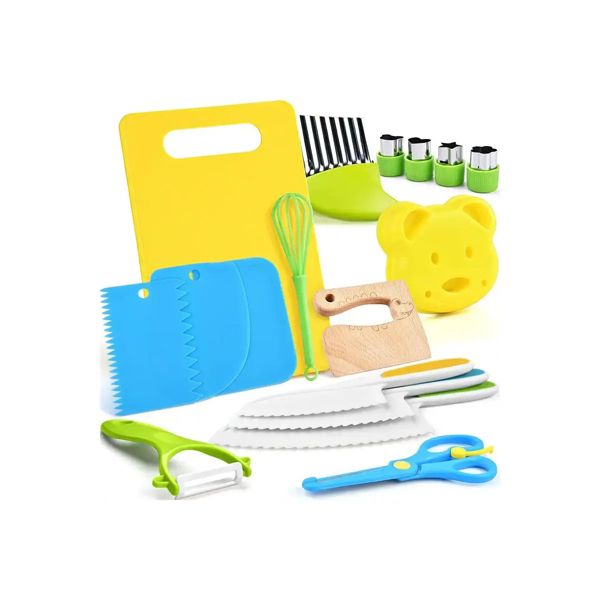 Wooden Play Kitchen - with Wheels for kids and family play, image 1