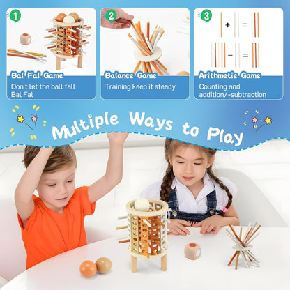 Montessori learning activity toy for independent play