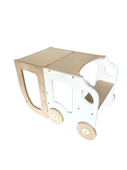 Classic 3-in-1 Convertible Learning Tower for kids and family play, image 13