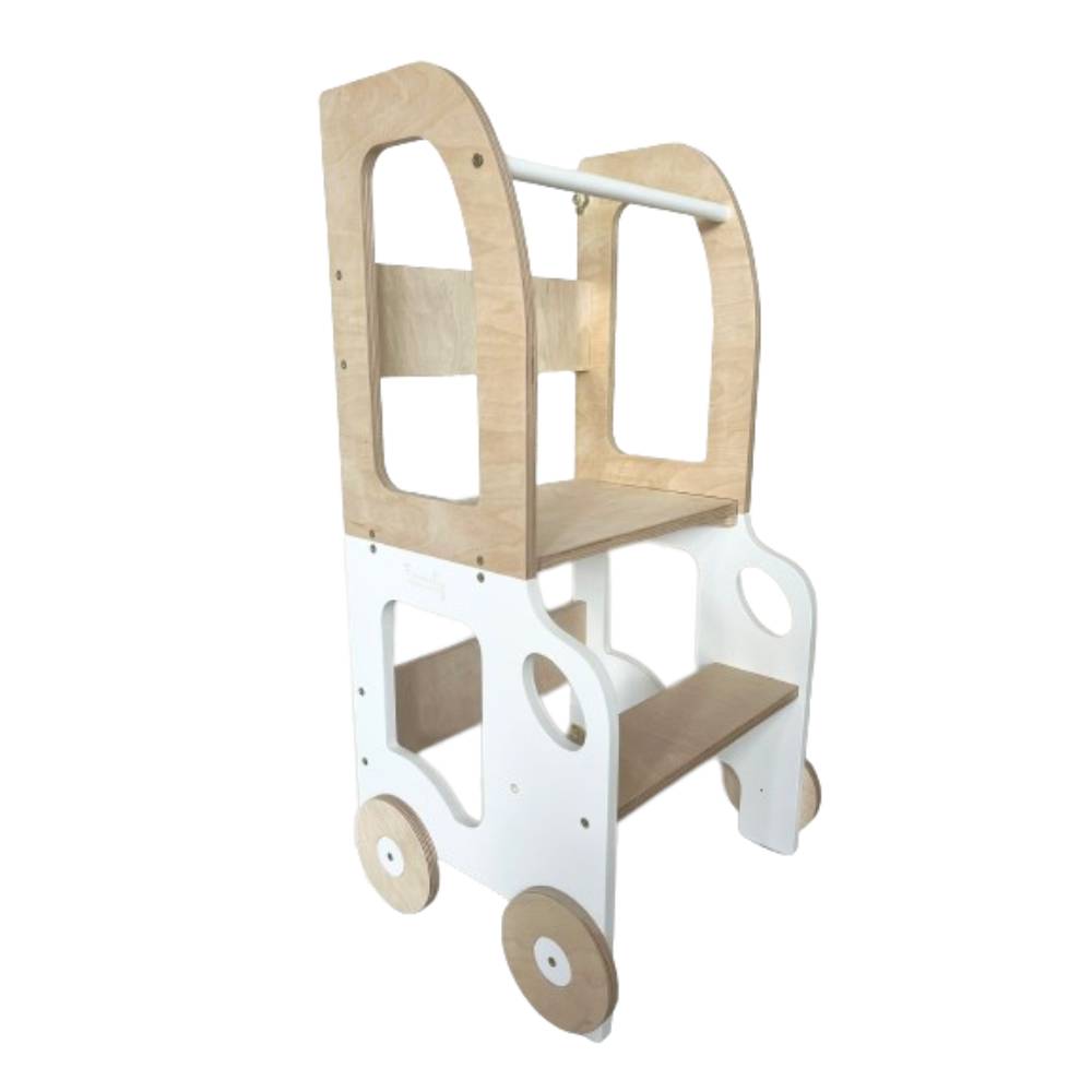 Classic 3-in-1 Convertible Learning Tower for kids and family play, image 14