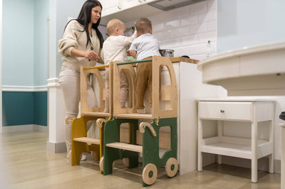 3-in-1 Convertible Learning Tower for kids and family play, image 6