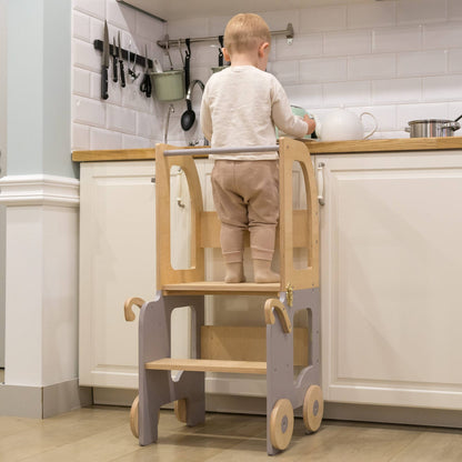 3-in-1 Convertible Learning Tower for kids and family play, image 5