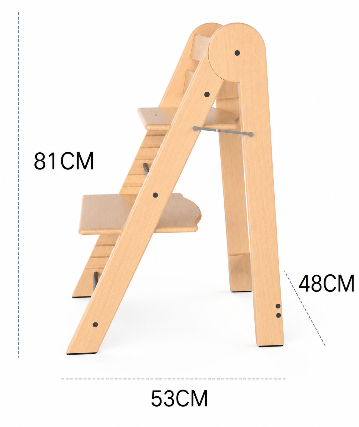 Foldable Adjustable High Chair for kids and family play, image 8