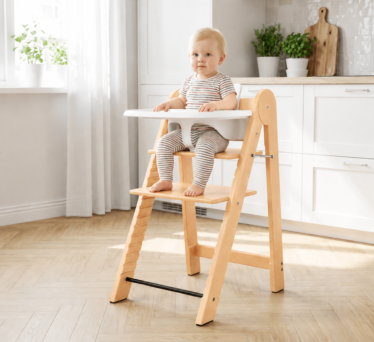 Foldable Adjustable High Chair for kids and family play, image 2