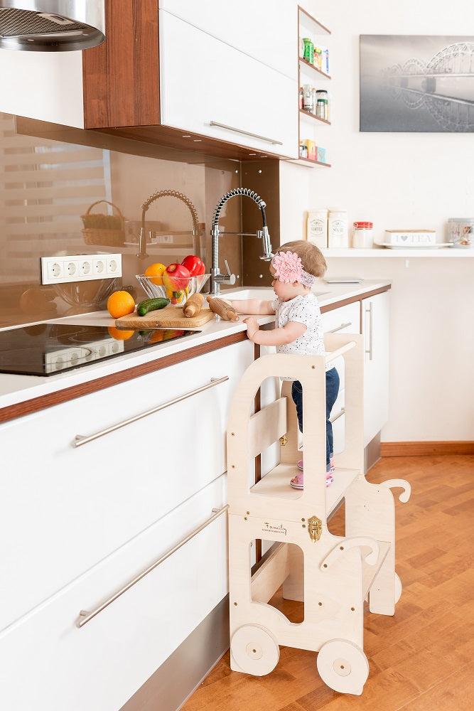 3-in-1 Convertible Learning Tower for kids and family play, image 9