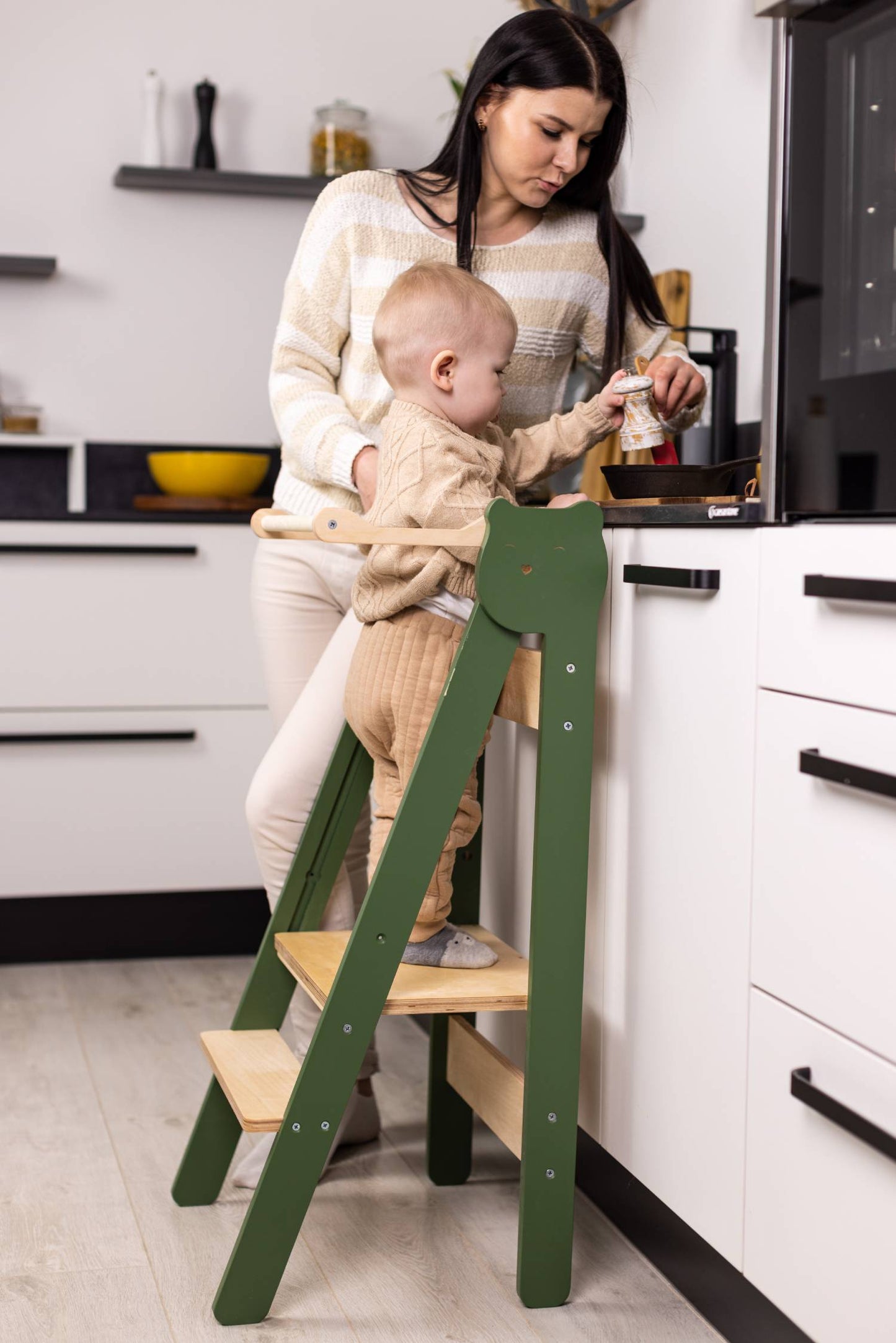 Foldable Learning Tower - Foldable Design for kids and family play, image 8