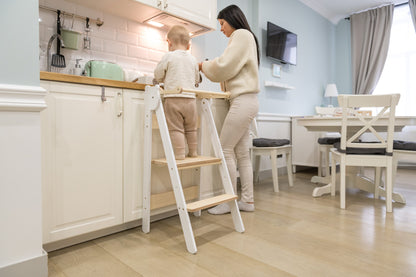 Foldable Learning Tower - Foldable Design for kids and family play, image 4