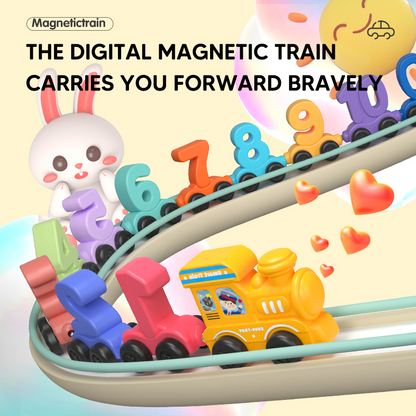 Magnetic Number Train for kids and family play, image 4
