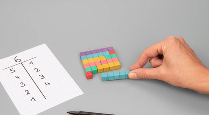 Wooden Math Learning Toy - Compact Set for kids and family play, image 3