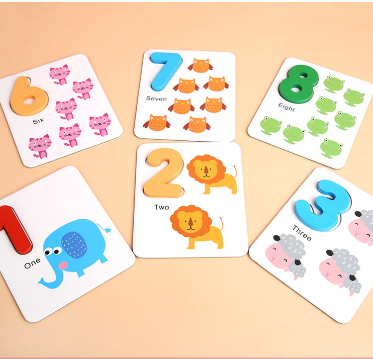Wooden Math Learning Toy - Large Set for kids and family play, image 3