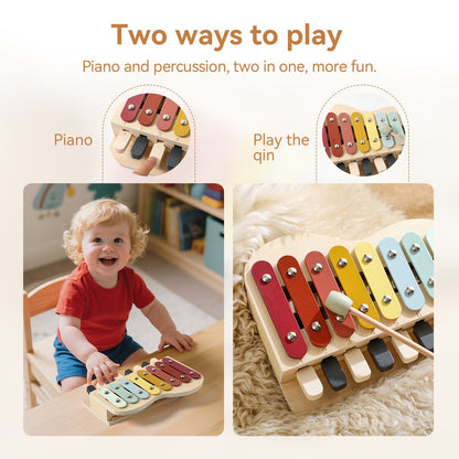 Montessori music toy for toddlers learning sounds