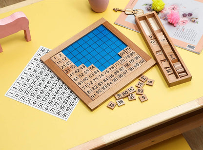Wooden Math Learning Toy - Number Board for kids and family play, image 16