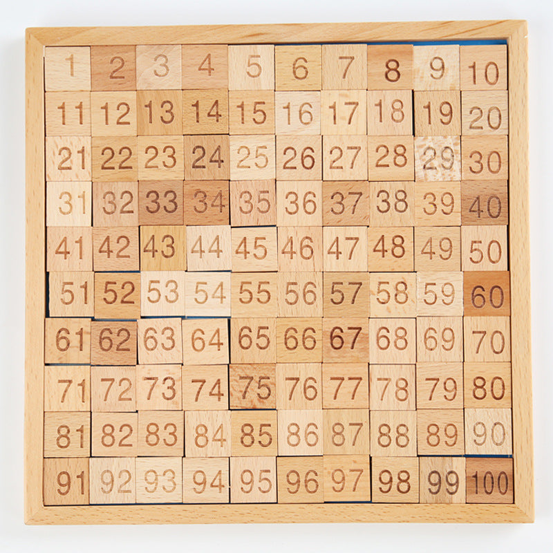 Wooden Math Learning Toy - Number Board for kids and family play, image 12