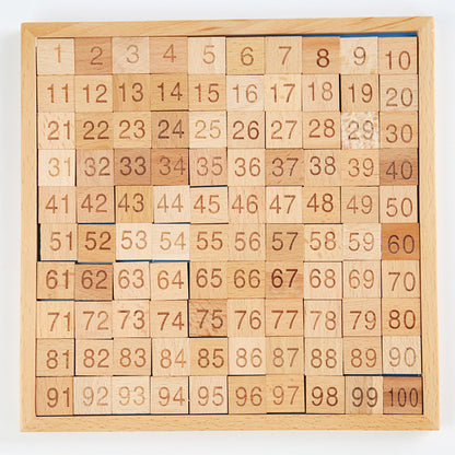 Wooden Math Learning Toy - Number Board for kids and family play, image 12