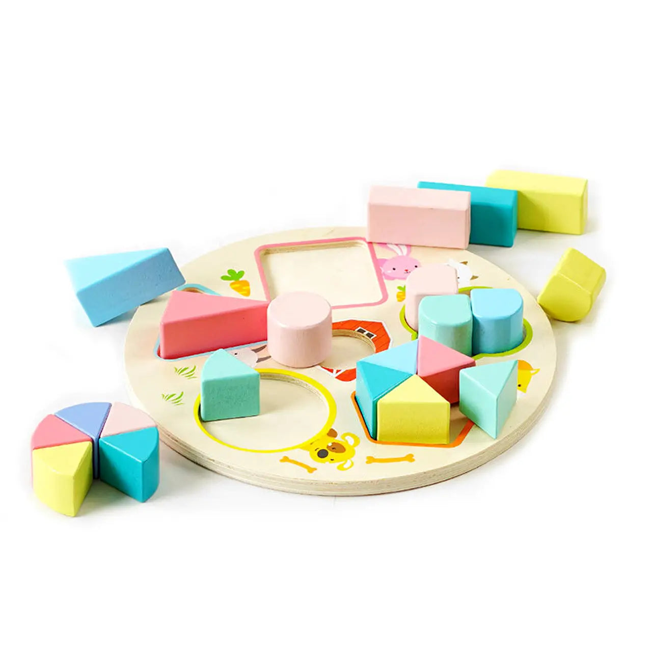 Wooden Peg Board Toy for kids and family play, image 2
